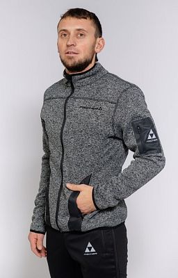 Превью Средний слой Свитер FISCHER Fleece Logo Серый